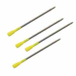 20Pcs/Lot New High Quality Metal Crystal Diamond Pen Refills Blue Or Black 82mm Replace Refills Office Learning Accessories