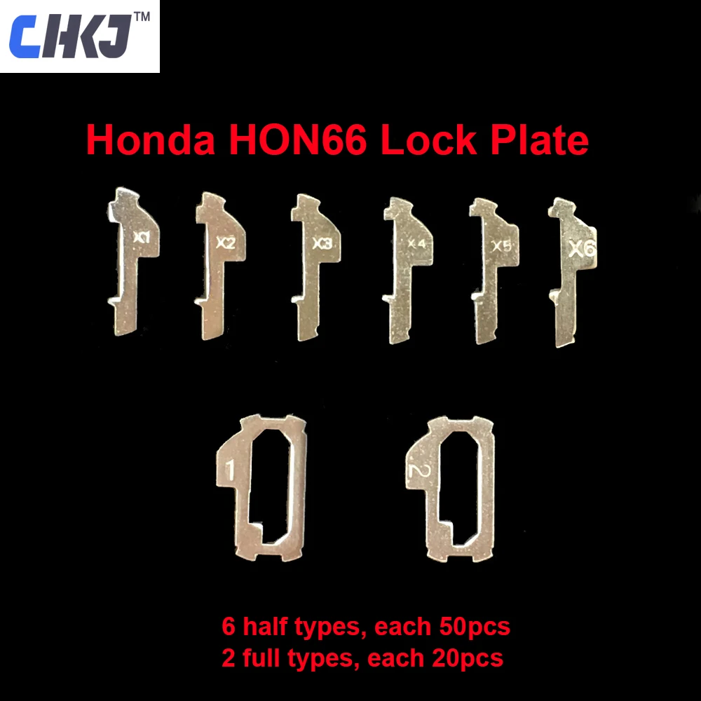 

CHKJ 340pcs/lot Car Lock Reed For HONDA HON66 Lock Plate (300pcs Half 40PCS Full) Auto Lock Repair Accesories Locksmith Supplies