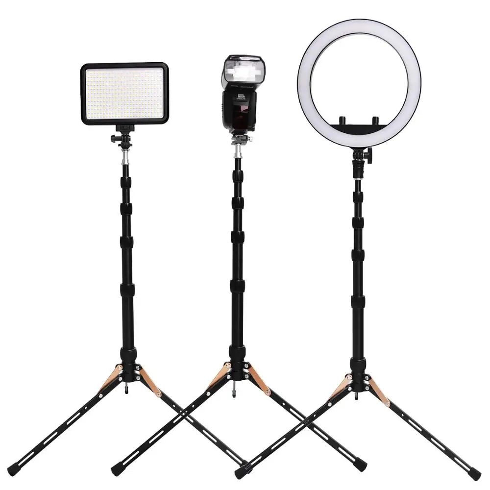 Fusitu FT-140 Light Stand Portable Tripod 1.23m For Camera Phone Photo Studio Photographic Lighting Flash Umbrellas Reflector