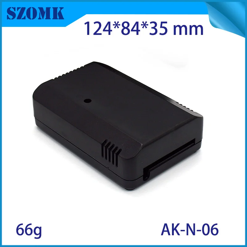 Electronics enclosure plastic housing box (10 Pieces) 124*84*35mm diy temperature and humity project box szomk gps tracker shell