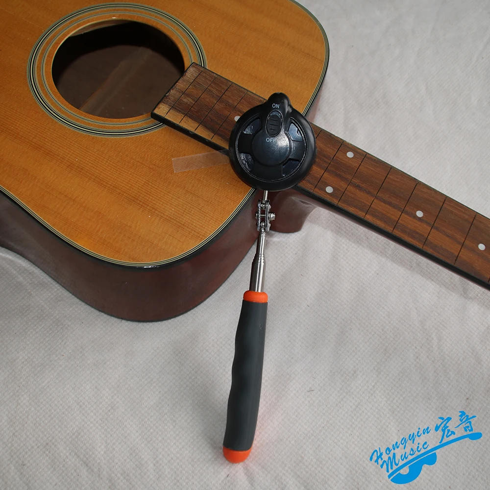 Guitar Sound Bucket Check With Lamp Expansion Detector Multi - Function Probe Mirror Guitar Repair Tools