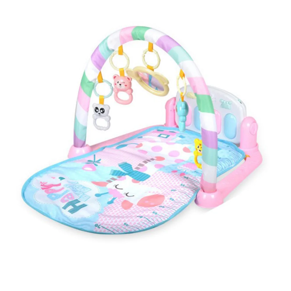 Baby Music Rack Piano Play Mat Keyboard Kid Rug Puzzle Carpet Infant Playmat Gym Crawling Game Pad Toy Early Education