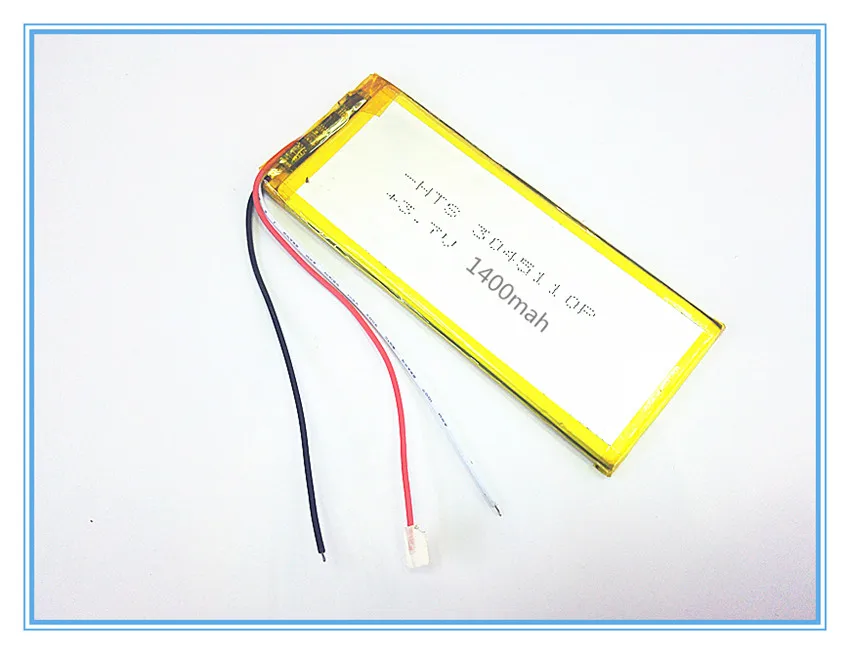 3,7 V, 1400mAH 3045110 полимерный литий-ионный/литий-ионный аккумулятор для модели самолета, GPS, mp3, mp4, сотового телефона, динамика, bluetooth