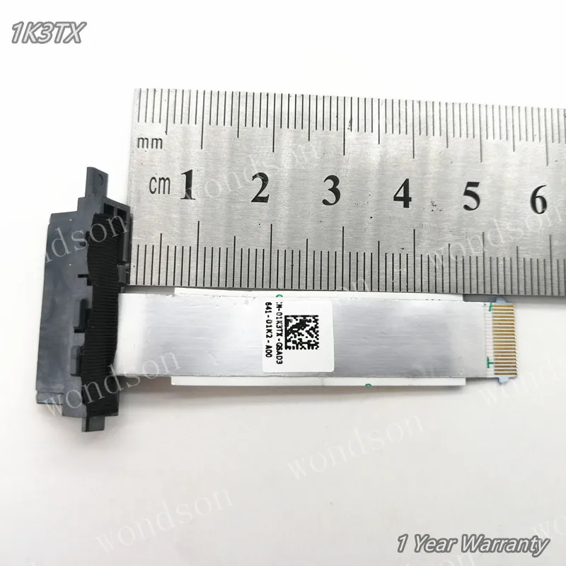 Cabo de dvd para dell inspiron 14 (5458) conector de acionamento óptico e cabo de fita (cabo ímpar) 1k3tx 01k3tx aal10 nbx0001qt00