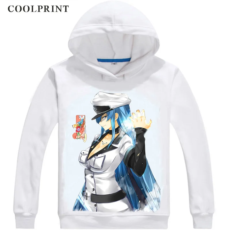 Akame Ga Kill! Akame ga Kiru! Hoodies Hooded Hoodie Anime Manga Slashes Jaegers Kurome Esdese Esdeath Esudesu Cosplay Sweatshirt