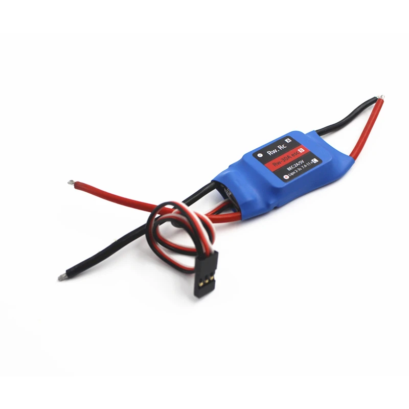 

12V 30A Brushed ESC Electronic Speed Controller Single-Way for FPV Multicopter