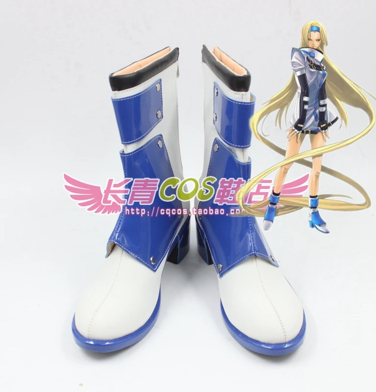 Guilty Gear millia Short Girls Cosplay Shoes Boots C006