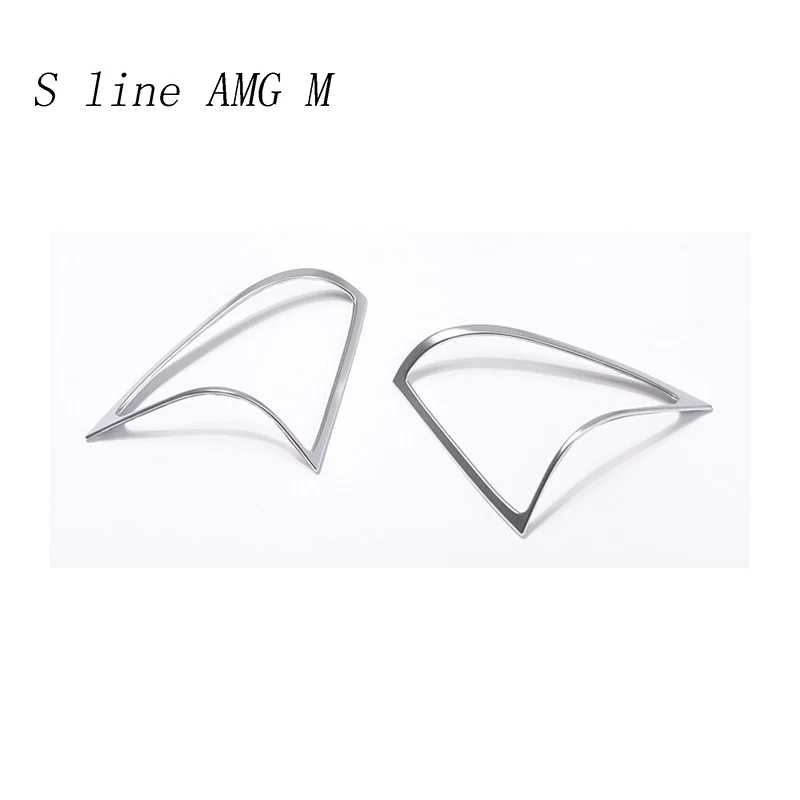 Car styling Speaker decorative frame High pitched loudspeakers trim sticker for Mercedes Benz CLA C117 Auto Interior Accessories