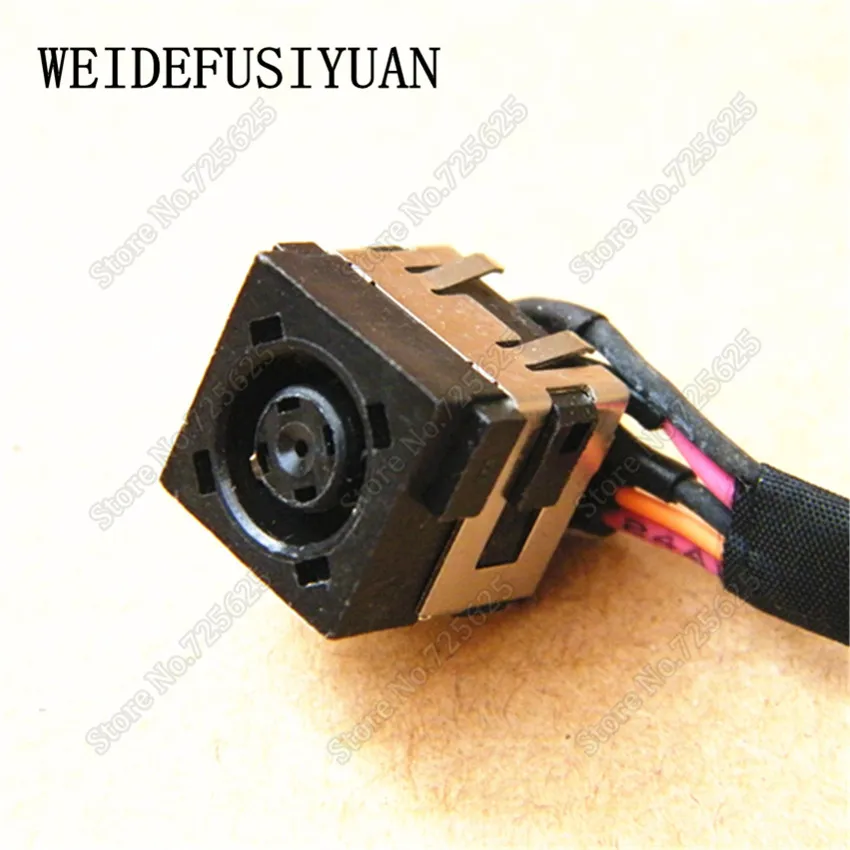 1-10PCS AC DC Power Jack Socket Cable For Dell Latitude E5520 E5420 P15F DP/N: 0NDKK9