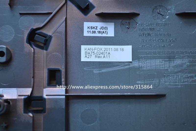 Neue laptop bottom fall abdeckung für samsung R425 R428 P428 P430 R431 R439 R440 BA75-02401A