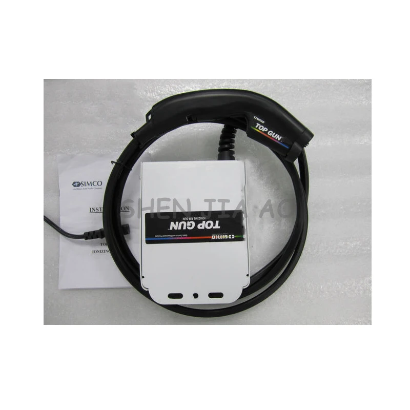 ที่มีประสิทธิภาพเพิ่มเติมไฟฟ้าสถิตฝุ่น Ion Air Gun/ไฟฟ้าสถิตฝุ่นปืนไอออนแรงดันสูงเป่าฝุ่นปืน 110/220V 1PC