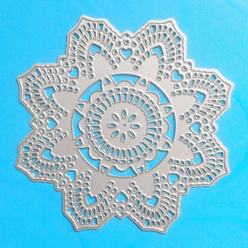 YLCD1054 Flower Metal Cutting Dies For Scrapbooking Stencils DIY Album Cards Decoration Embossing Folder Die Cuts Template Mold