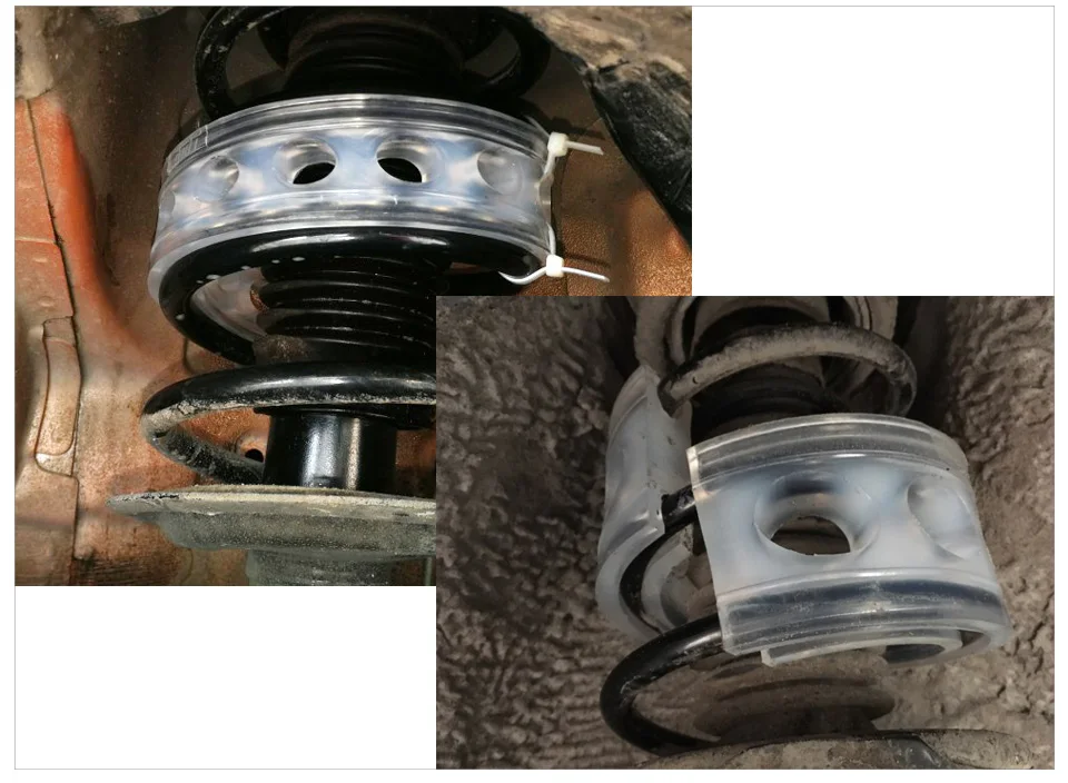 2 stücke Auto Stoßdämpfer Urethan Auto-puffer Frühling Stoßstange Power Zubehör für Fahrzeuge Auto Stoßdämpfer Auto Teile – Detail 5