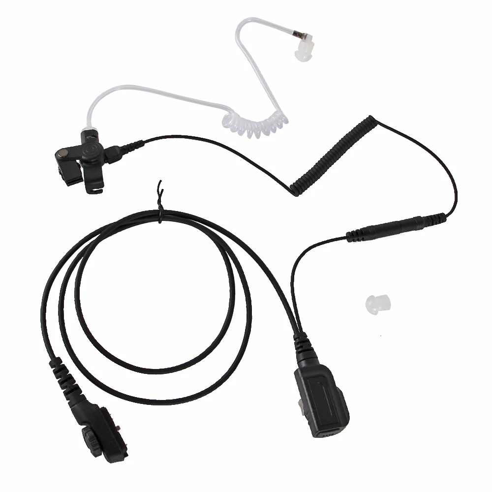 Walkie Talkie Headset Earpiece Mic for Hytera HYT PD700 PD700G PD702G PD705G PD752 PD780 PD782 PD785 PD785G PT580H Radio