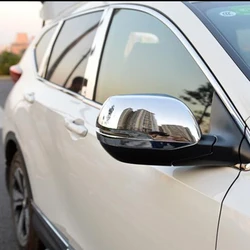 ABS Chrome For Honda CR-V CRV 2013 2014 2015 2016 2017 2018 accessories Car rearview mirror frame panel Cover Trim Car styling