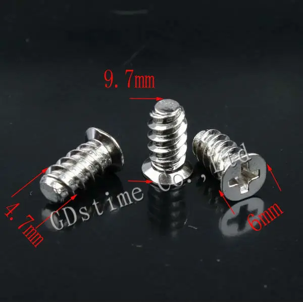 

50pcs Lot New Silver Metal 5 x10mm Screw For PC Computer Case Fan Screw Fixer