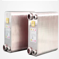 120 Plates stainless steel heat exchanger Brazed plate type water heater SUS304