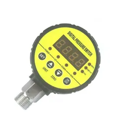 80mm S910 cyfrowy regulator ciśnienia automatyczny elektroniczny manometr przełączający manometr wody lub powietrza default M20*1.5