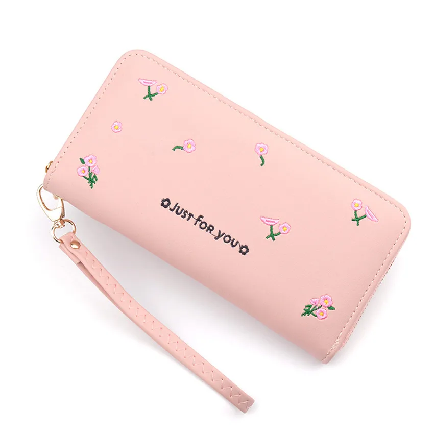 2019 Women's Wallet New RFID Theft Top Quality Stone Purse Long Handbag ID Fashion Card Holder Purses Clutch Gift Price W404