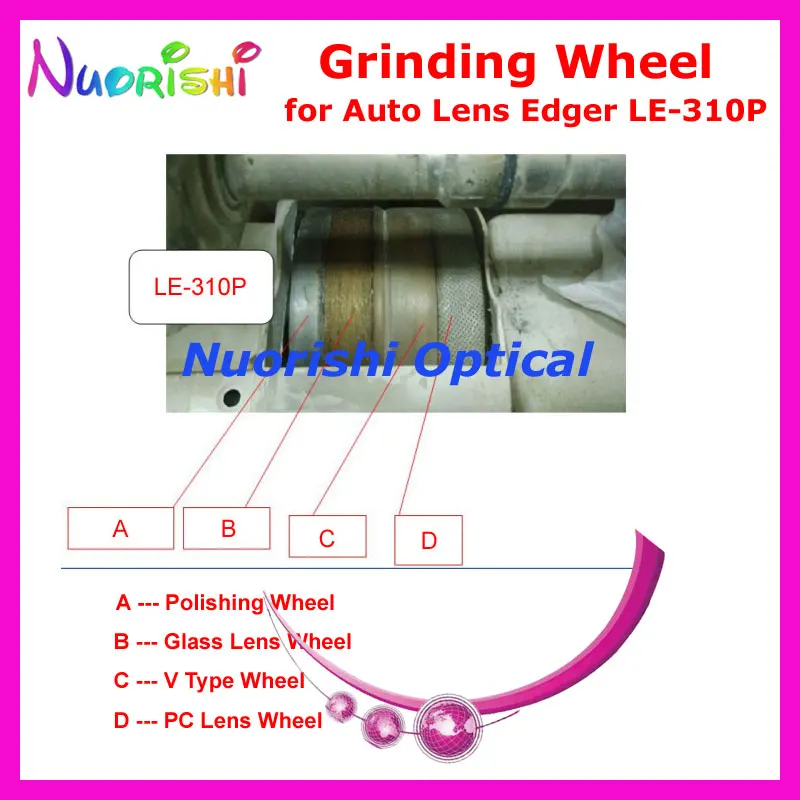 310P Lens Diamond Grinding Cutting Wheel Customzied for Supore Auto Lens Edger LE-310P