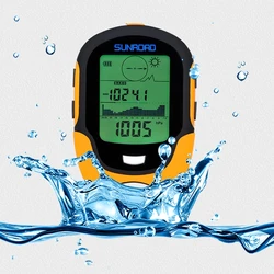 Waterproof Digital Altimeter Barometer Compass Weather Forecast Clock Timer Outdoor Temperature Humidity Hiking Camping Tools