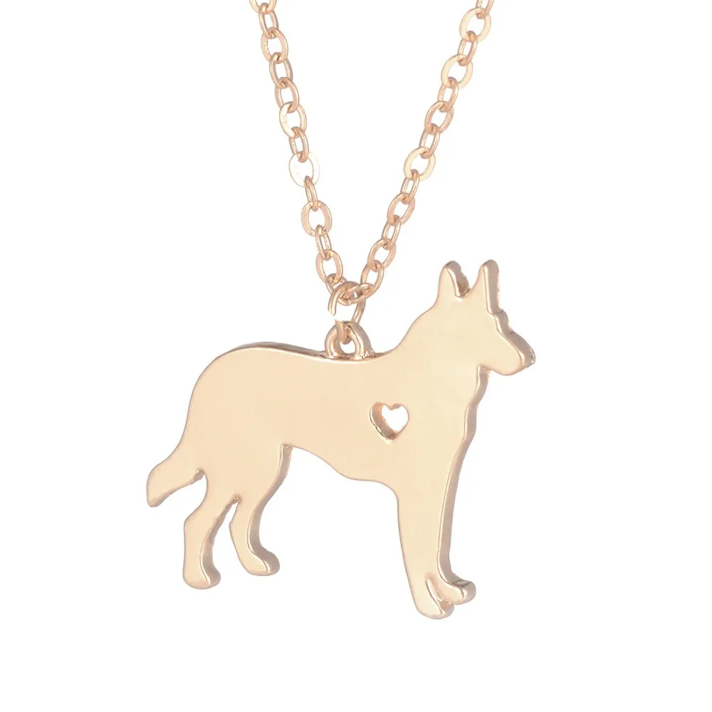 DANGGAO Fashion Cute German Shepherd Pendant