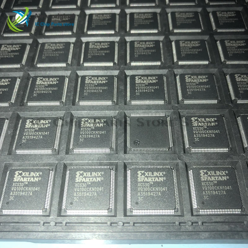 XCS30-3VQ100C XCS30, XCS30-3VQ100, QFP100, en STOCK