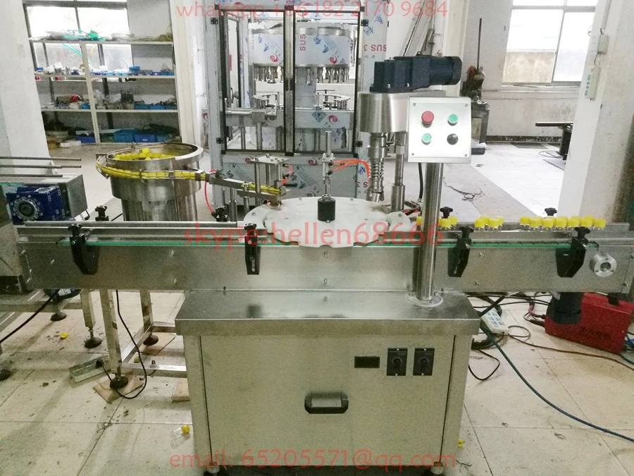 bottle sealing machine with feeder,automatic capping machine,CE