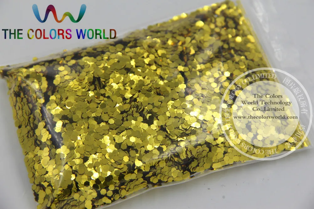 2mm 05 Gold Sprinkling  Color Glitter Spangles  for Art and Nail decoration DIY  sequins 1pack =50g