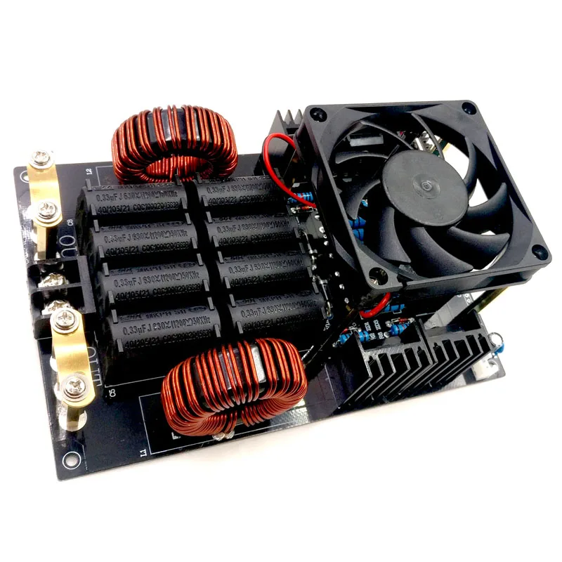 1000W 50A ZVS high frequency Induction Heating Board Module Heater DC12-40V with coil