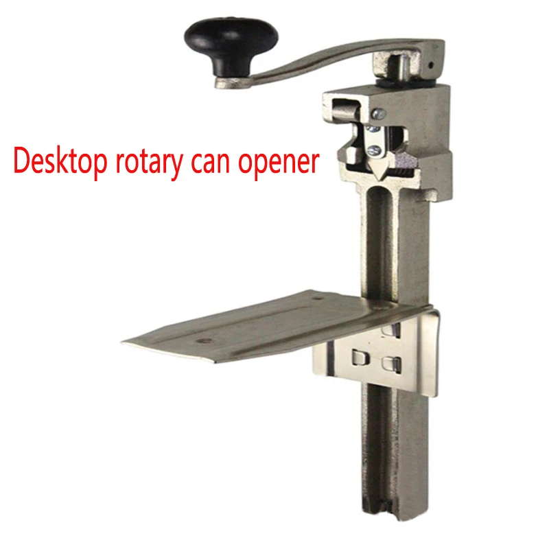 Large desktop rotary can opener Western Restaurant Hotel Can Opener Cans opened about 40cm Canned knife 1pc