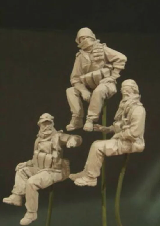 New Unassembled 1/35 US Special Crew in Afghanistan include 3   Resin Figure Unpainted Model Kit