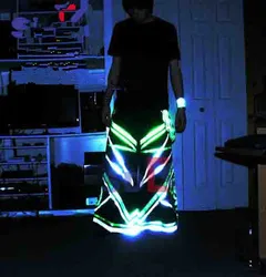 Melbourne Shuffle Fluorescence Raver ore Techno Hardstyle Tanz Hose Fluoreszierend DJ Pants