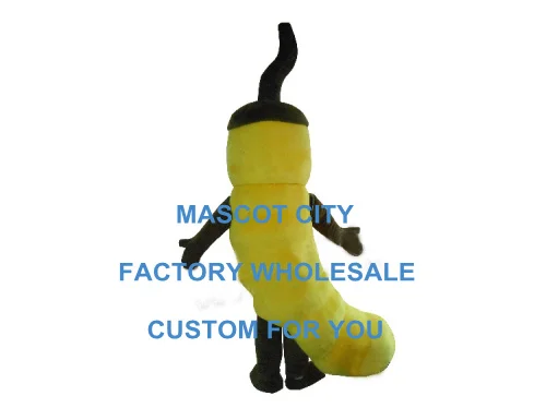 yellow Caterpillar mascot costume insect custom adult size cartoon character cosplay carnival costume 3477