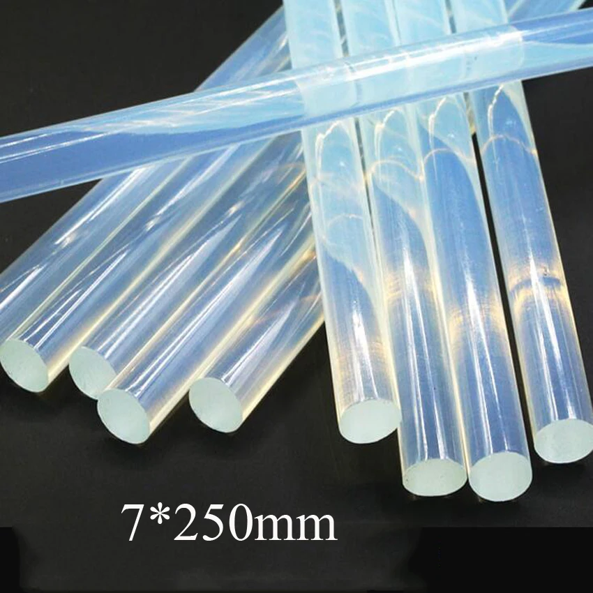 1PC 7mm Hot Melt Glue Stick for Heat Glue Gun High Viscosity 7x250mm Adhesive Glue Stick Repair Tool Kit DIY Hand Tool