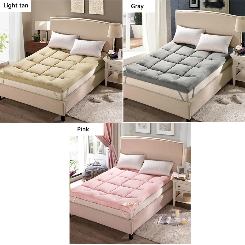 Student Anti-skid Pad Thick Warm Foldable Single Or Double Mattress Fashion NEW Topper Quilted Bed Hotel