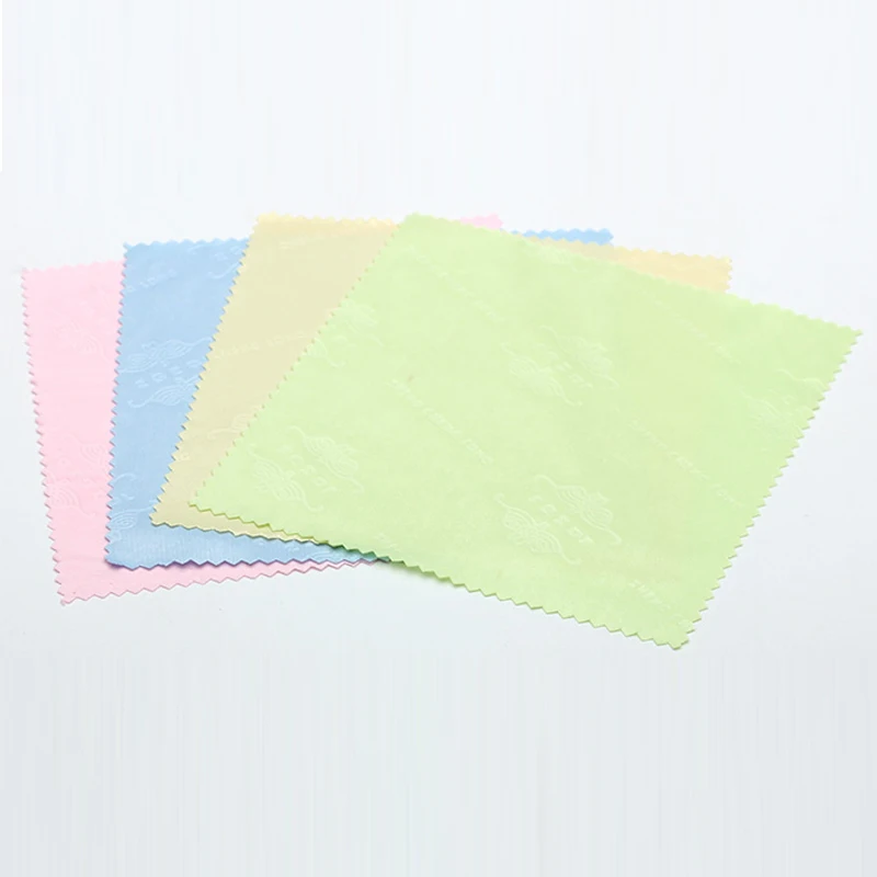 20 قطعة/الوحدة ستوكات نظارات القماش كاميرا عدسة القماش النظارات الشمسية تنظيف النظارات القماش كاميرا تنظيف 13 سنتيمتر * 13 سنتيمتر