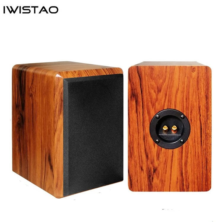 

IWISTAO 3 Inches Full Range Speaker Empty Cabinet Passive Speaker Enclosure Wood 15mm High Density MDF Board Volume 5.2L DIY