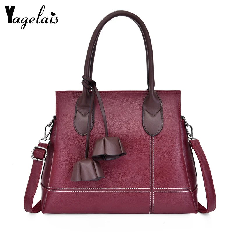 

Sac A Main Leather Luxury Handbags 2024 Women Bags Designer Handbags Female High Quality Flower Tassel Crossbody Messenger Bags