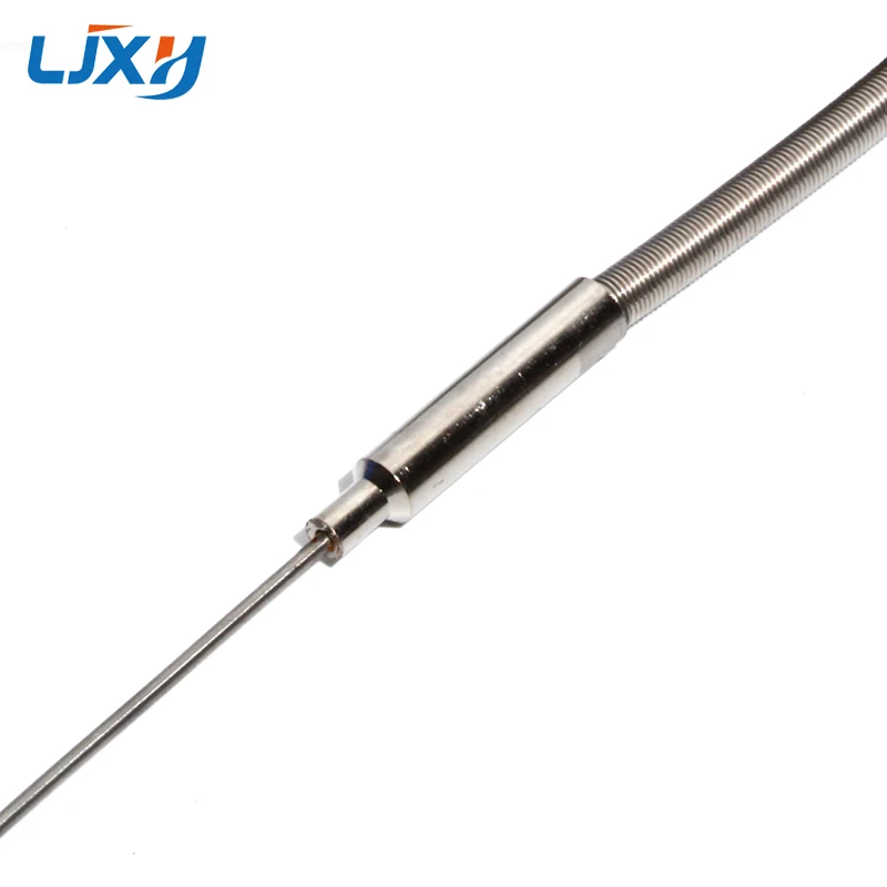 LJXH K-Type Thermocouple 3mm x 50mm/100mm/150mm/200mm Probe Temperature Sensors 1m/2m/3m/4m/5m Thermocouple