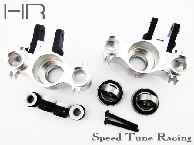Snodi di sterzo in alluminio CNC Hot Racing per Traxxas e-revo Summit e-maxx