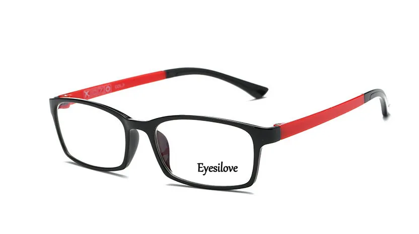 Fashion TR90 Eye Glasses Frame For Women Men prescription Optical Frames With Clear Lens ultra-light many colors