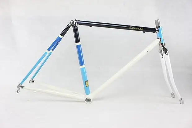 Reynolds Pipe 525/725/853 frame chrome-molybdenum steel frame 650C road bikeframe columbus frame  Vintage Bicycle frame