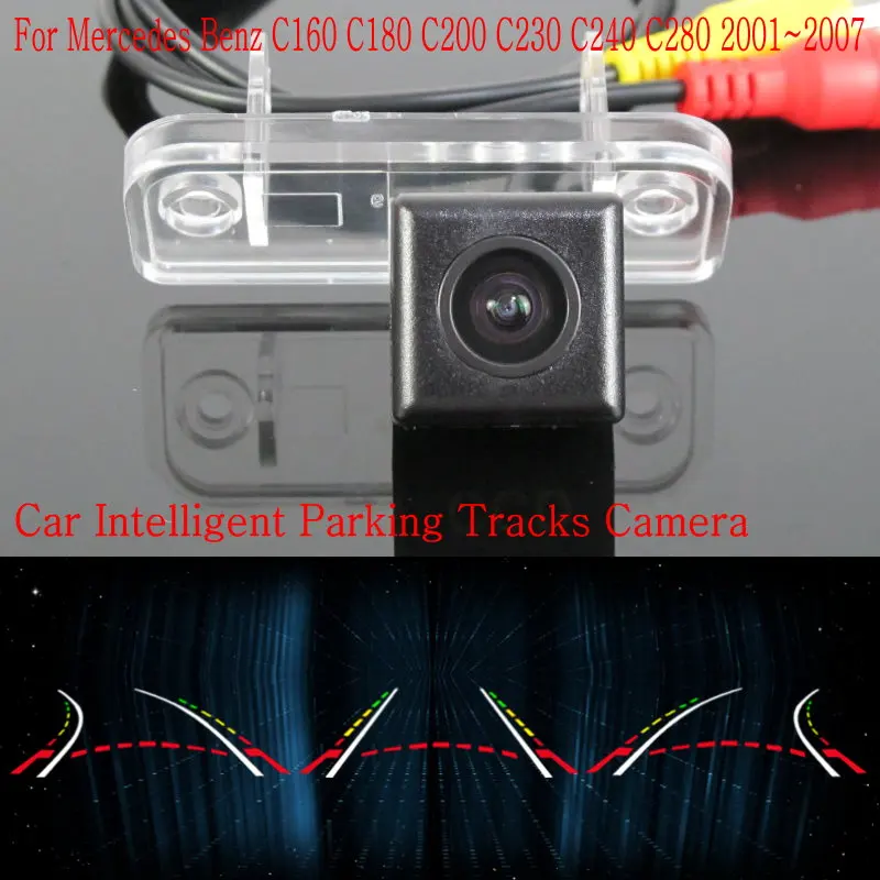 

Car Intelligent Parking Tracks Camera FOR Mercedes Benz C160 C180 C200 C230 C240 C280 Back up Reverse Camera / Rear View Camera