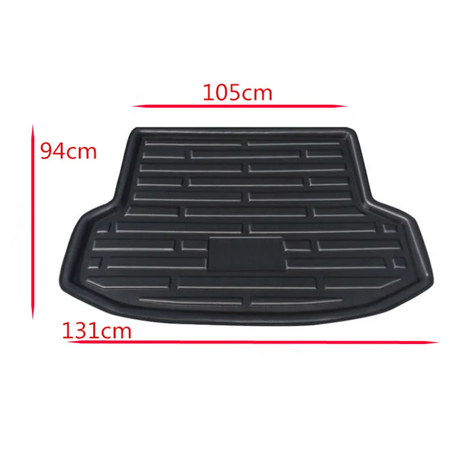 Car Rear Trunk Boot  Waterproof Cargo Liner Mat Cover Floor Tray Protector Pad Fit For Hyundai IX35 2010-2015 Accessories