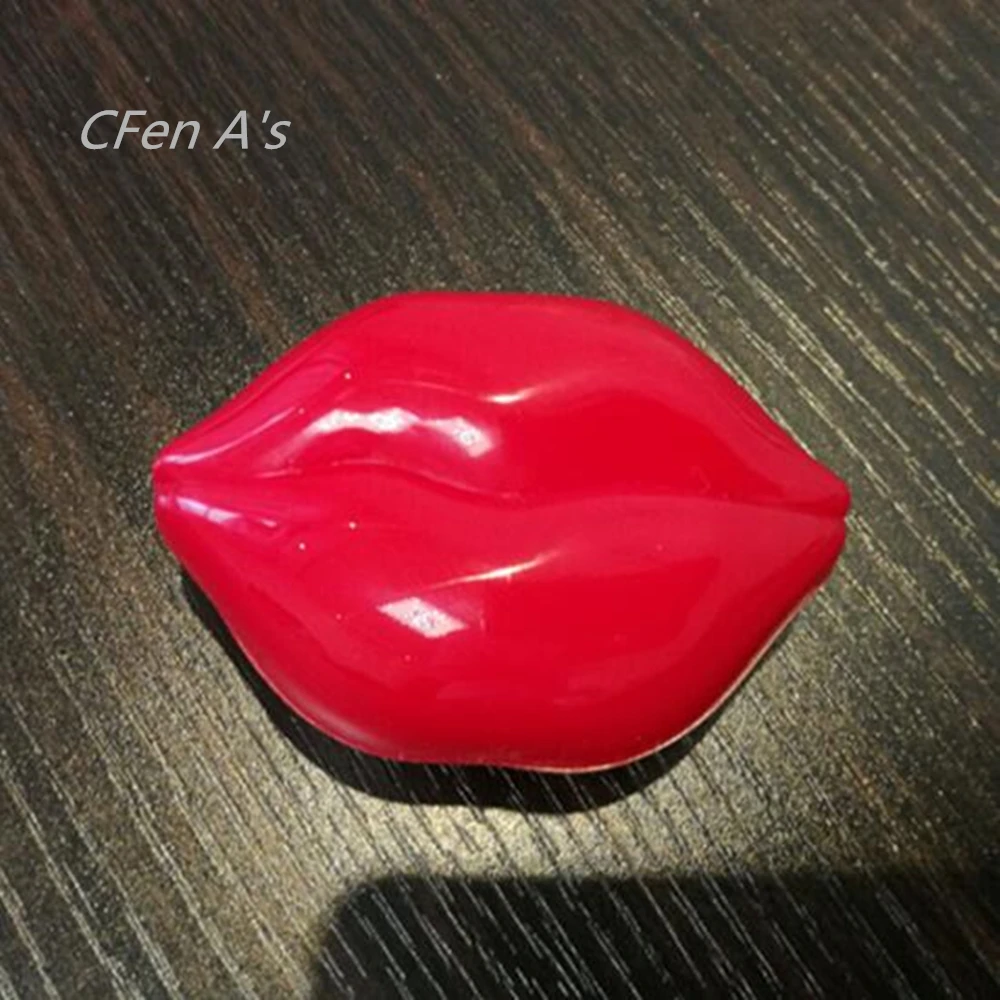 

CFen A's Sexy mouth empty lip balm container cosmetics lip gloss holder cream jars DIY lip gloss box Christmas Decor 250pcs/lot