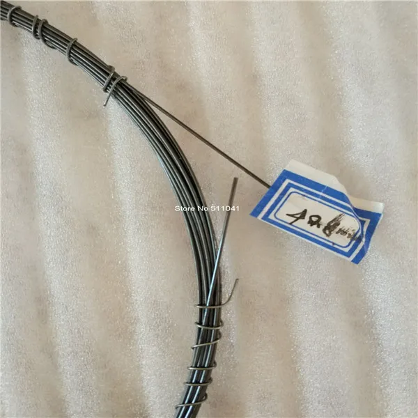 nitinol wire,titanium shape Memory wire dia 1.75mm 100 meters dia 0.85mm10meters,transition temp.60-80 medical application field