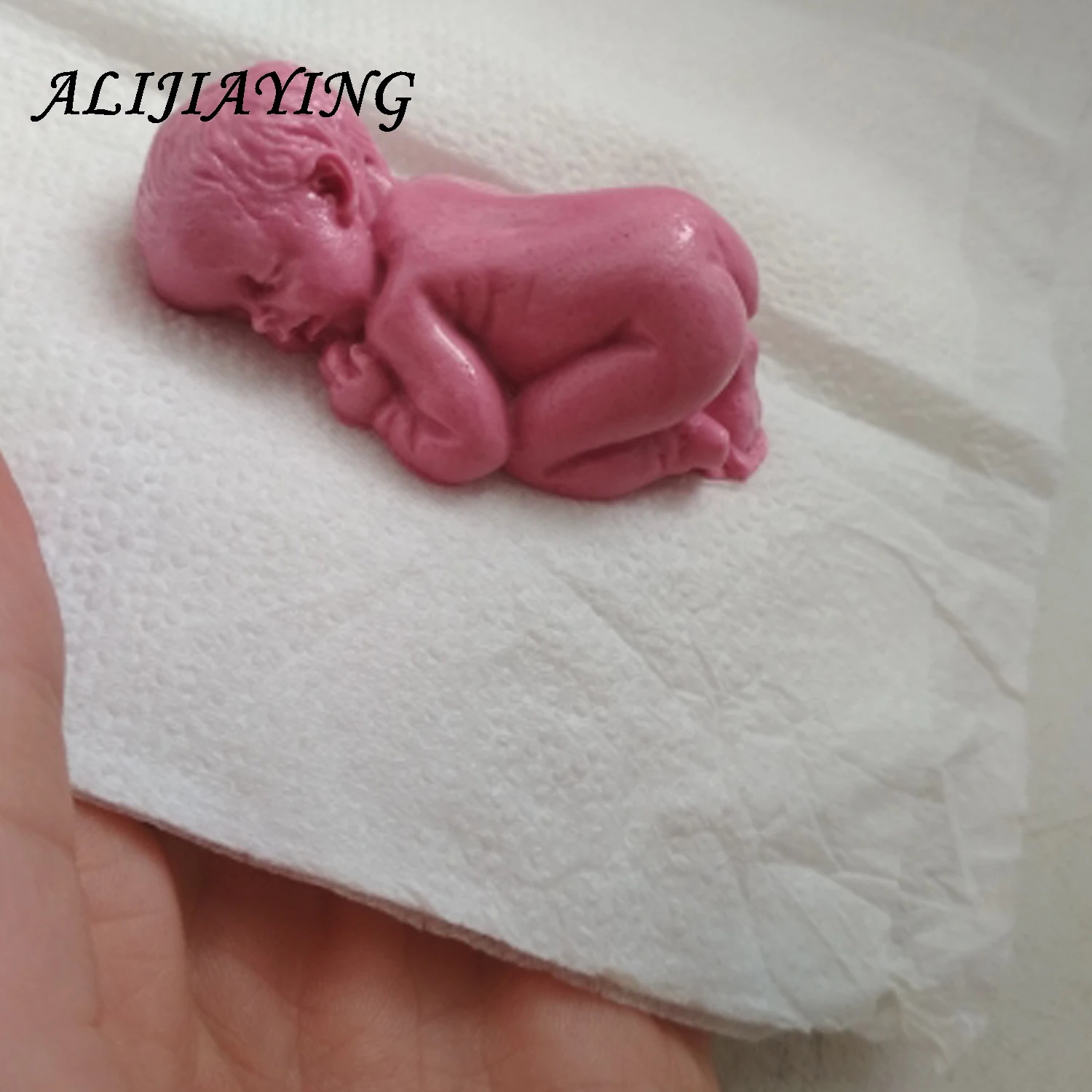 Cute Angel Baby Silicone Molds 3D baby shower boy DIY Fondant Cake Decorating Tools Baking & Pastry Kitchen Accessories D0159