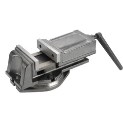 Precision Milling Machine Vise 125mm Milling Vice QH125 With Swivel Base For CNC Milling Machine