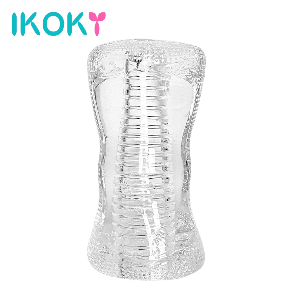 13cm masturbador masculino transparente geléia artificial vaginal real buceta para homens pênis exercitador galo ampliador chupar brinquedos sexuais eróticos